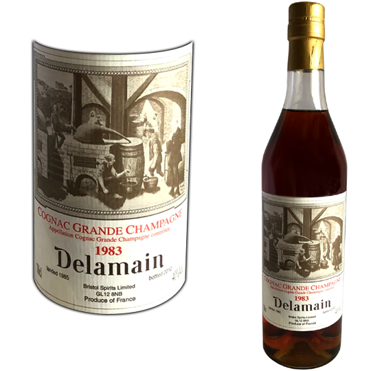 Delamain Cognac 1983 - Grande Champagne - 40% vol/abv.