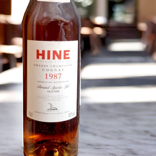 Hine Cognac 1987 - Grande Champagne - 40% vol/abv.