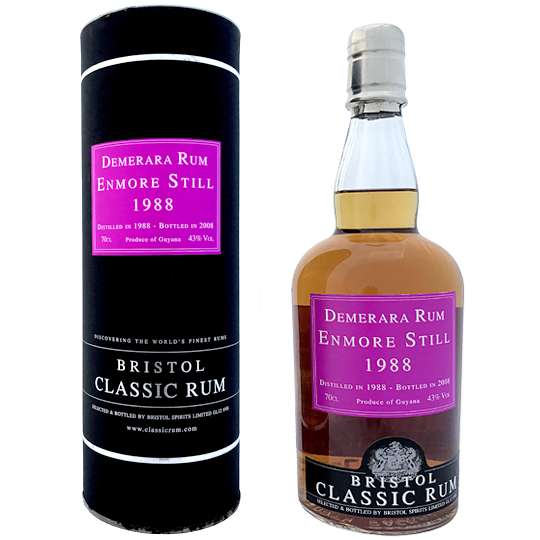 Enmore 1988 - 20YO - 43% vol/abv. - Rare Premium Rum
