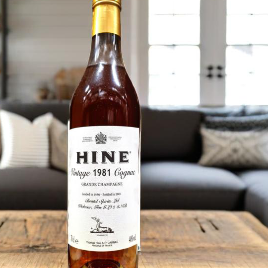 Hine 1981 Cognac - Grande Champagne - 40% vol/abv.