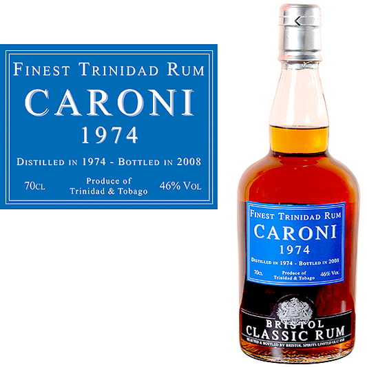 Caroni 1974 - 46% vol/abv. - Rare Premium Rum