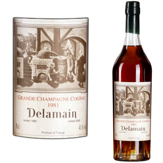 Delamain 1981 Cognac - Grande Champagne - 40% vol/abv.
