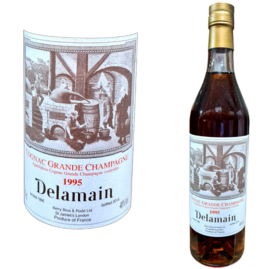 Delamain Cognac 1995 - Grande Champagne - 40% vol/abv.