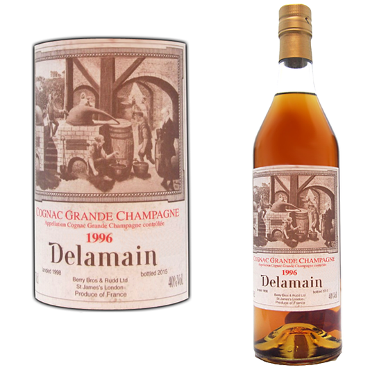 Delamain Cognac 1996 - Grande Champagne - 40% vol/abv.