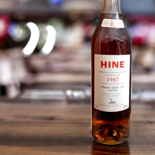 Hine Cognac 1987 - Grande Champagne - 40% vol/abv.