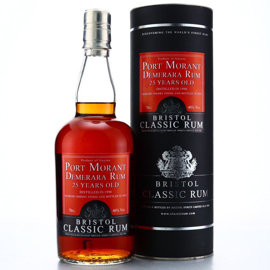 Guyana 1990 - Port Mourant - Oloroso Sherry finish - 46% vol/abv. - Premium Rum