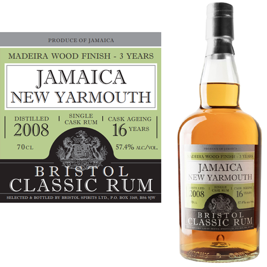 Jamaica 2008 - New Yarmouth - 57.4% vol/abv. - Single Cask Premium Rum