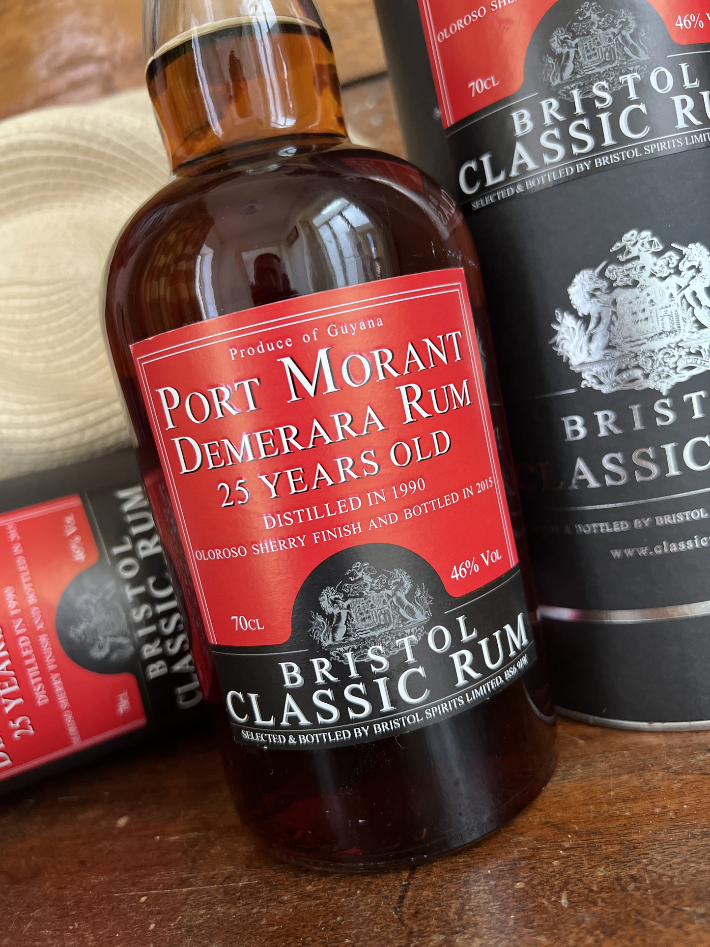 Guyana 1990 - Port Mourant - Oloroso Sherry finish - 46% vol/abv. - Premium Rum