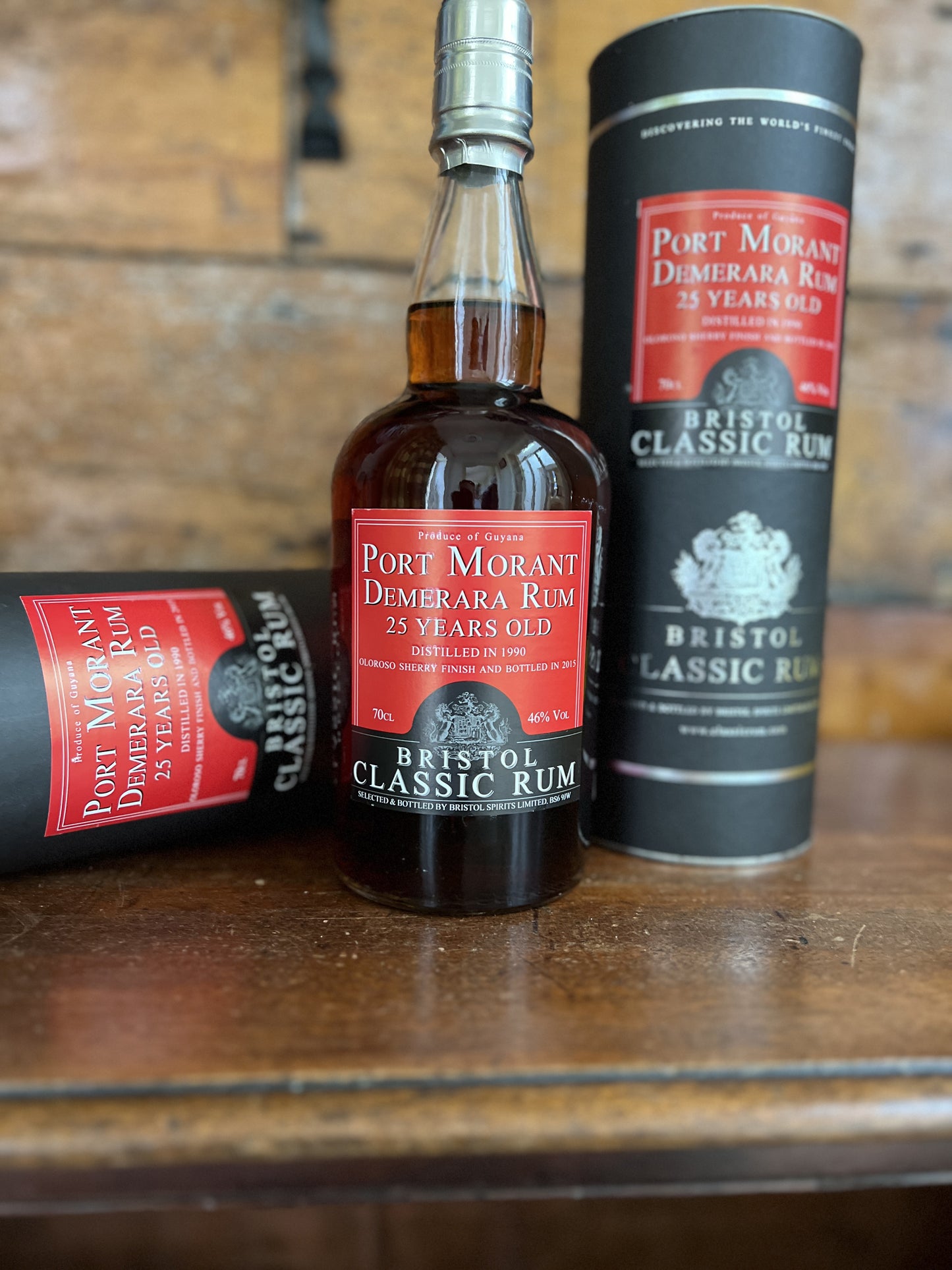Guyana 1990 - Port Mourant - Oloroso Sherry finish - 46% vol/abv. - Premium Rum
