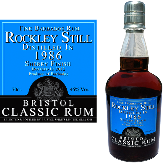 Rockley Still - Sherry Finish - 46% vol/abv. - Rare Premium Rum